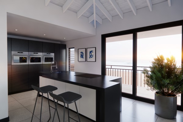 Cape Marie C11 - Gorgeous penthouse with sea view in gated resort