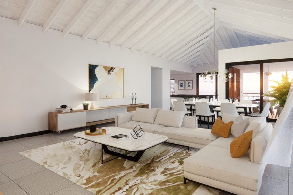 Cape Marie C11 - Gorgeous penthouse with sea view in gated resort