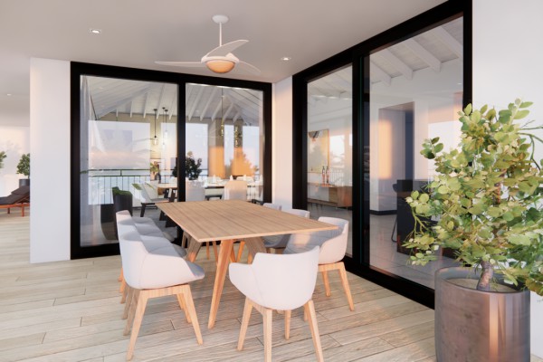 Cape Marie C11 - Gorgeous penthouse with sea view in gated resort