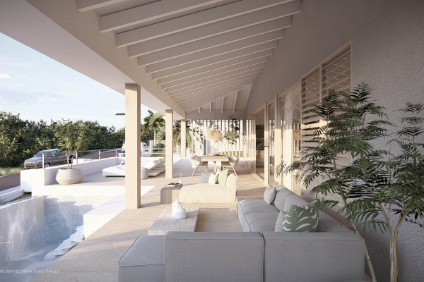 Brakkeput - Luxury, spacious new-build villa with Spanish Water views