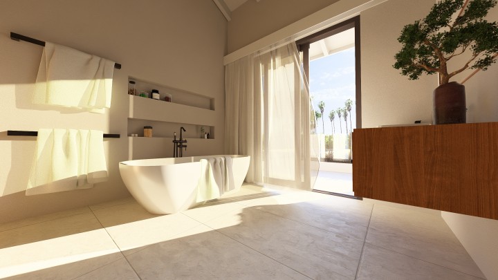 Blue Bay - Luxueuze vakantie villa met zwembad en 4 slaapkamers