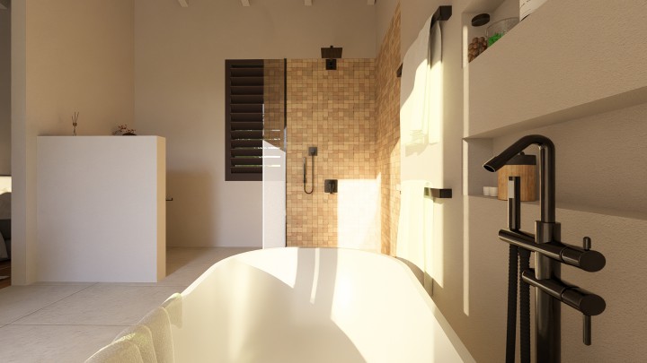 Blue Bay - Luxueuze vakantie villa met zwembad en 4 slaapkamers