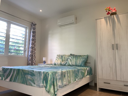 Tropical corner apartment for rent in the cozy Blije Rust resort