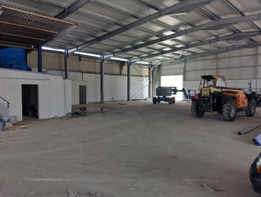 Nieuwe Haven - storage and office space (under construction)