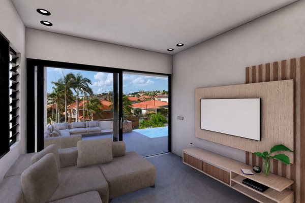Jan Sofat – Elevated Building Plot with Views of Spanish Water
