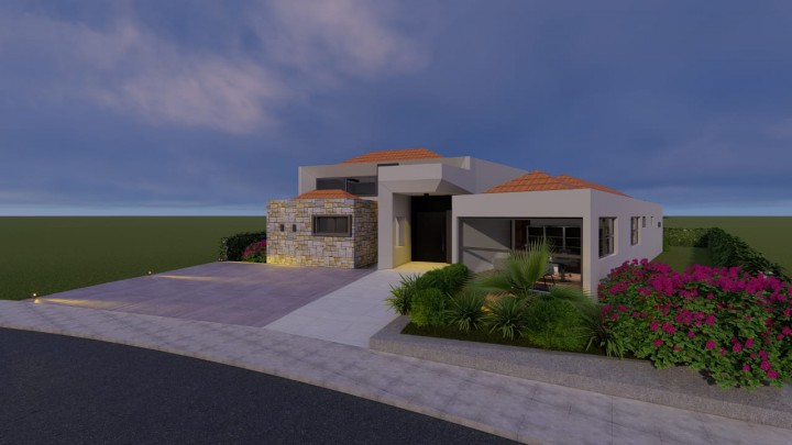 Blue Bay BJ 6 - Luxury new build house with swimming pool