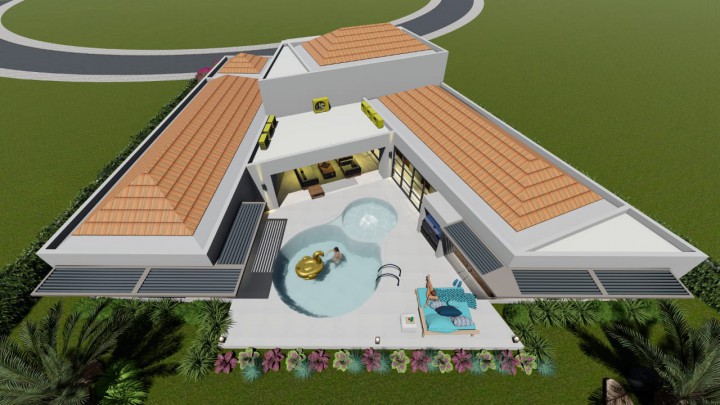 Blue Bay BJ 6 - Luxe nieuwbouwwoning met zwembad