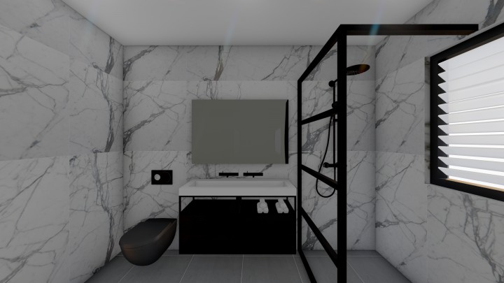 Luxurious apartment on the first floor in a resort with swimming pool