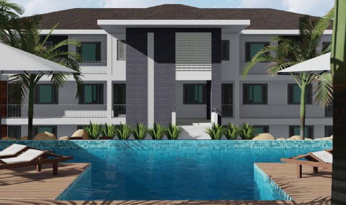 Blue Bay -The Breeze Luxurious new construction apartment on 1st floor