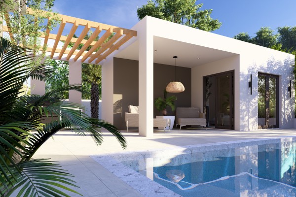Blue Bay - Luxueuze vakantie villa met zwembad en 4 slaapkamers