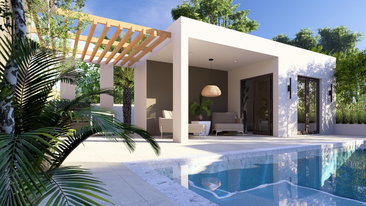 Blue Bay - Luxueuze vakantie villa met zwembad en 4 slaapkamers
