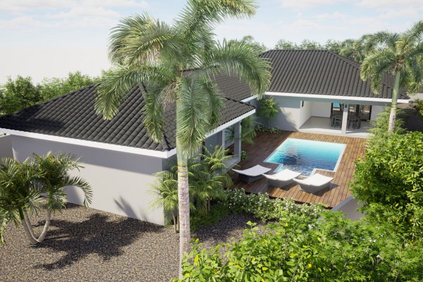 Blue Bay - Nieuwbouw villa met 4 slaapkamers en zwembad op resort