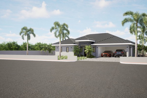 Blue Bay - Nieuwbouw villa met 4 slaapkamers en zwembad op resort