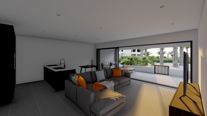 Luxury first floor new construction apartment at Blue Bay  