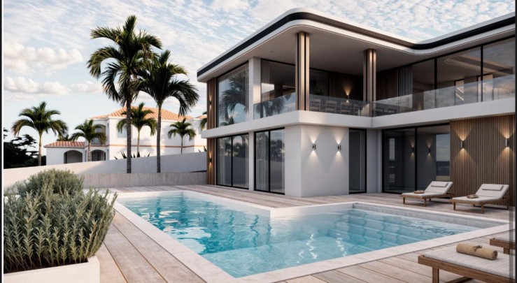 Moderne Nieuwbouwvilla met Zwembad & Zeezicht – Harmonie, Curaçao