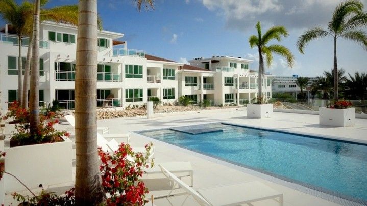 South Beach Miami style resort in Piscadera