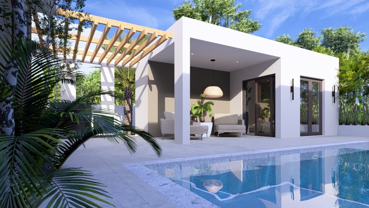 Blue Bay - Luxurious vacation villa for sale with pool & 4 bedrooms
