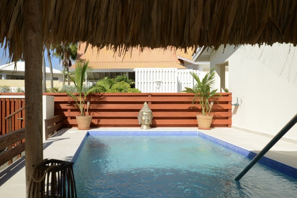 Comfortabele 2-slaapkamer woning met zwembad – Santa Catharina Curaçao
