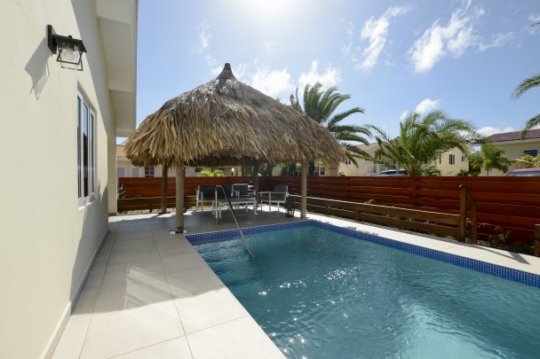 Comfortabele 2-slaapkamer woning met zwembad – Santa Catharina Curaçao