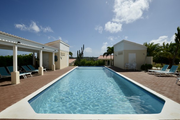 Comfortabele 2-slaapkamer woning met zwembad – Santa Catharina Curaçao
