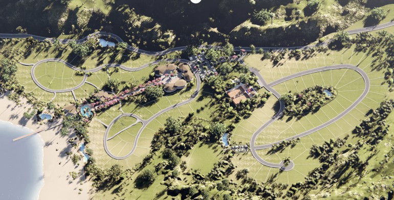 Verkaveling op resort nabij Rif Sint Marie
