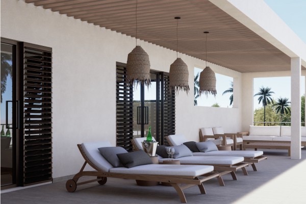 Prachtige nieuwbouwwoning met zwembad op Blue Bay Resort