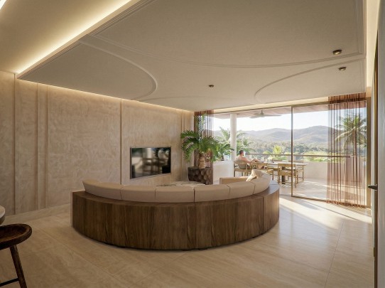 The Lotus Blue Bay - 3 bedroom vacation rental villas and apartments 