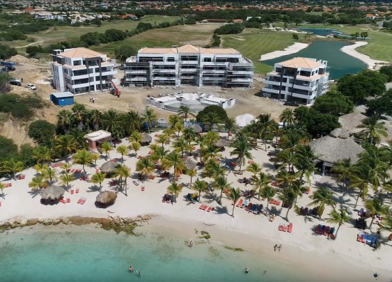 Beach condos for sale in Caribbean -The Shore Curacao - waterfront!