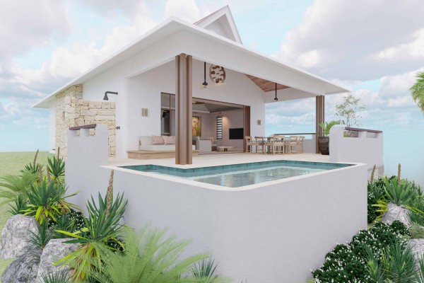 The Lotus Blue Bay - 3 slaapkamer vakantieverhuur villas appartementen