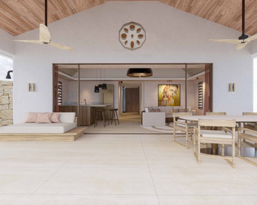 The Lotus Blue Bay - 3 bedroom vacation rental villas and apartments 