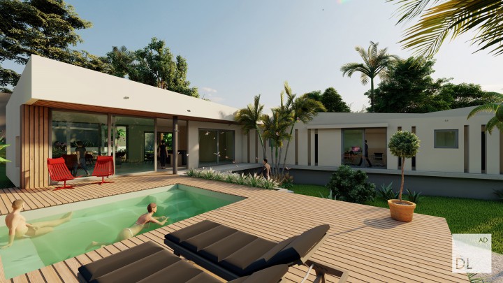 Jan Sofat - Prachtige nieuwbouw villa met zwembad aan Spaanse Water