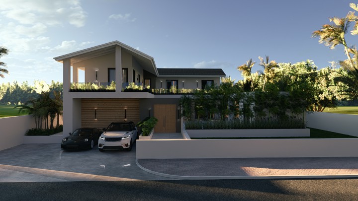 Blue Bay - Luxurious vacation villa for sale with pool & 4 bedrooms