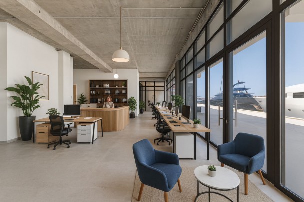 The Wharf – Hoekunit met panoramisch terras aan zee