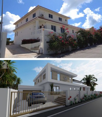 Seru Bottelier &ndash; Luxury Villa with Pool and Panoramic Salt Flats Views