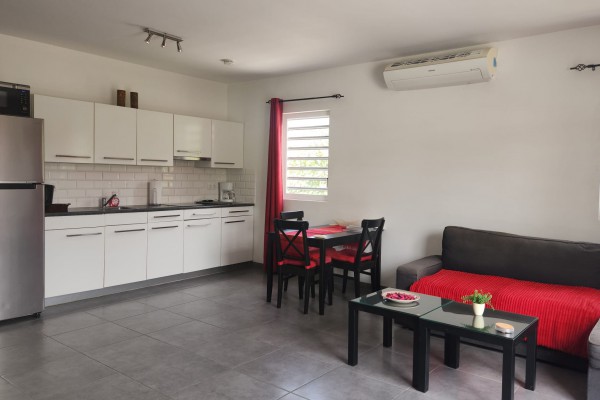 Nieuw Nederland: Centraal gelegen, gemeubileerd 1-slaapkmr appartement