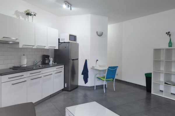 Nieuw Nederland: Centraal gelegen, gemeubileerd 1-slaapkmr appartement