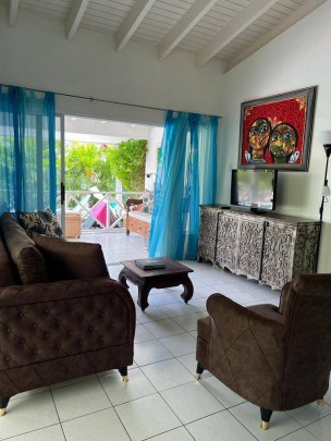 Lovely, fully furnished family home at gated resort in Jan Thiel
